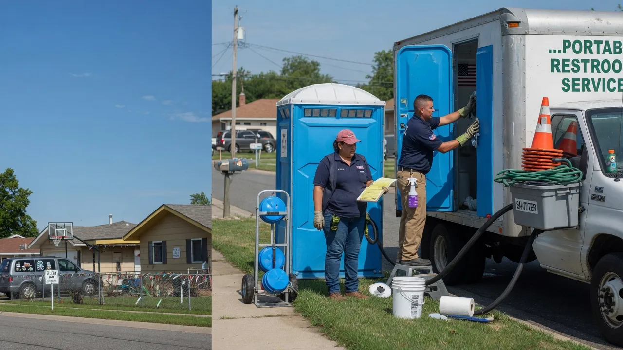Portable Toilet Rental in Merriam, KS near me